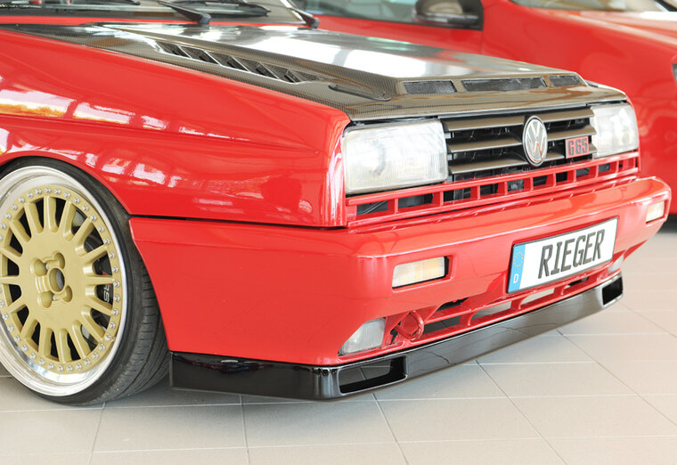 Voorbumper spoiler lip VW Golf 2 voor originele voorbumper van Rallye Golf