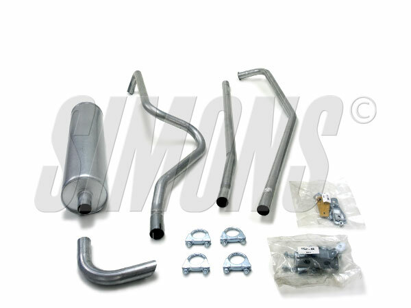 Simons uitlaatsysteem PV B4B 1954-1956