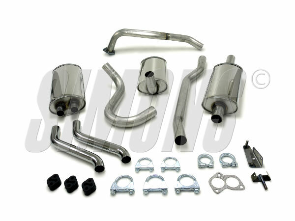 Simons uitlaatsysteem P1800ES B20E/B20F