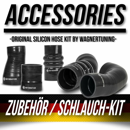 Wagner Tuning Siliconen slangenset (alu) voor VW Passat B7 2.0 TSI