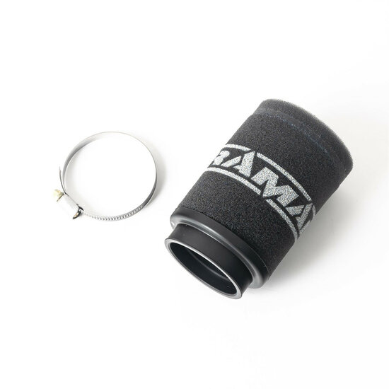 Ramair Motorcycle Pod Luchtfilter - 55mm ID Neck - Filter Height 117mm