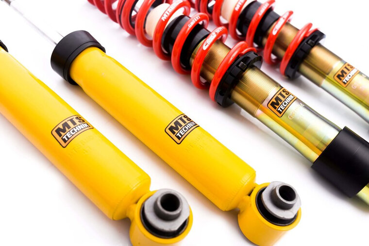 MTS Schroefset Sport BMW 5 Series / E61 Kombi Type E61 Dedicated for cars with and without nivo. It enables conversion from nivo to springs with height adjustment.