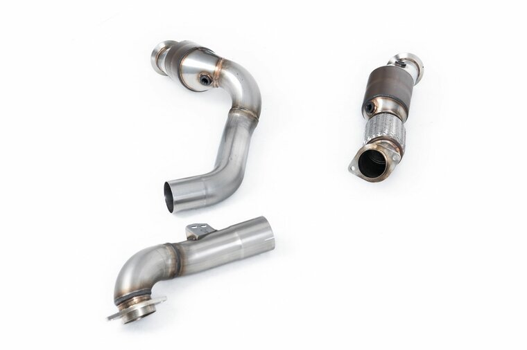 Milltek Large Bore Downpipe and Hi-Flow Sports Cat BMW 2 Serie M2 Coupe (G87 S58 OPF/GPF Modellen)