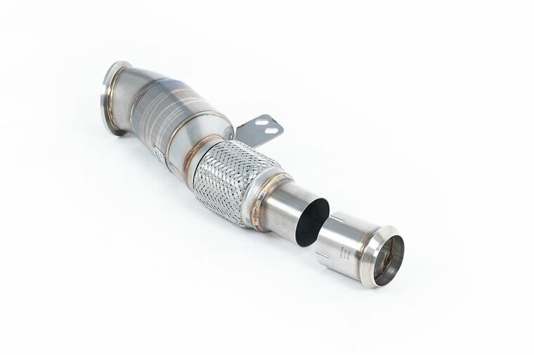 Milltek Large Bore Downpipe and Hi-Flow Sports Cat BMW 2 Serie M240i Coup&eacute; (G42 XDrive OPF/GPF Modellen)
