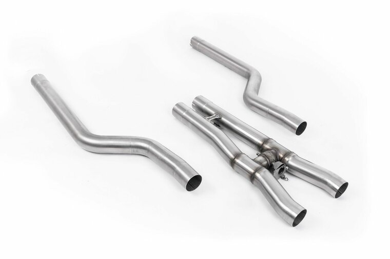 Milltek GPF/OPF Bypass BMW 8 Serie M8 &amp; M8 Competition 4.4l V8 Twin Turbo F91 &amp; F92 Coupe &amp; Cabrio (OPF/GPF modellen)