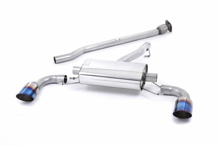 Milltek Secondary Cat-back Subaru BRZ 2.0-Liter