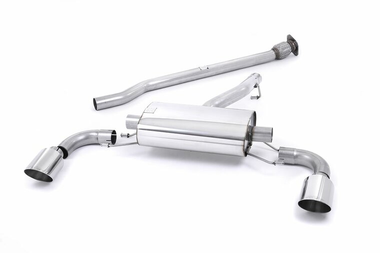 Milltek Secondary Cat-back Subaru BRZ 2.4 Liter