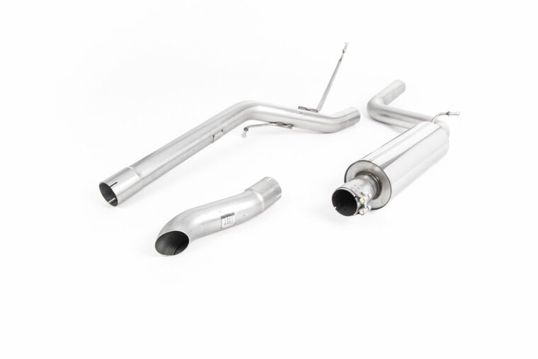 Milltek Particulate Filter-back Volkswagen Caddy 2.0TDI 140pk 2WD Manual En DSG (Geen Maxi Modellen)