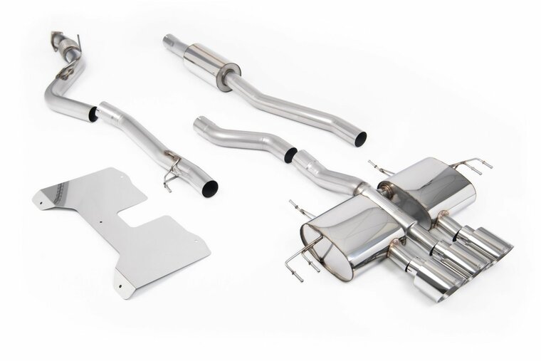 Milltek Cat-back Honda / Acura Civic Type R FL5 2.0 i-VTEC (Both OPF/GPF & Non OPF/GPF Modellen)