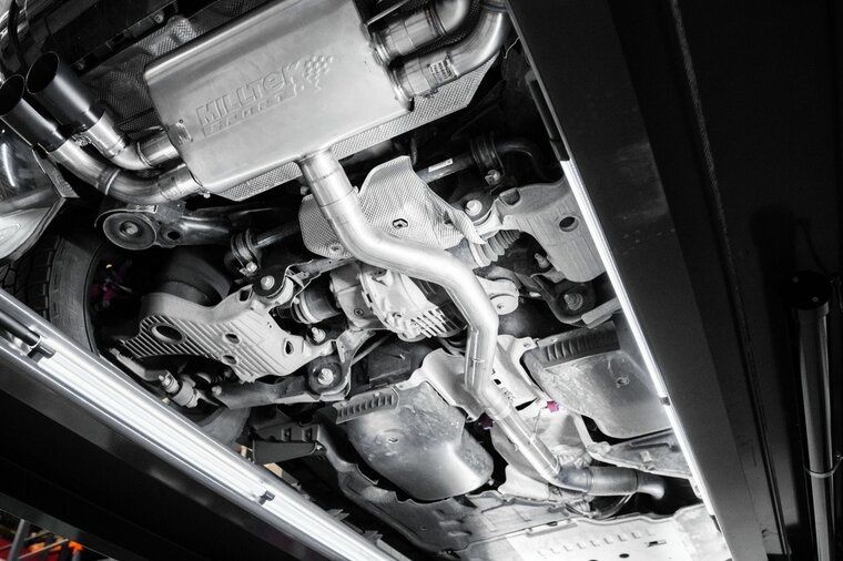 Milltek Particulate Filter-back Land Rover / Range Rover Defender 90 3.0 I6 P400 (OPF/GPF En Non-OPF/GPF modellen)