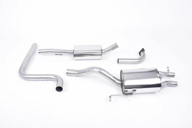 Milltek Cat-back Ford Fiesta Mk7/Mk7.5 1.0T EcoBoost (100/125/140pk)