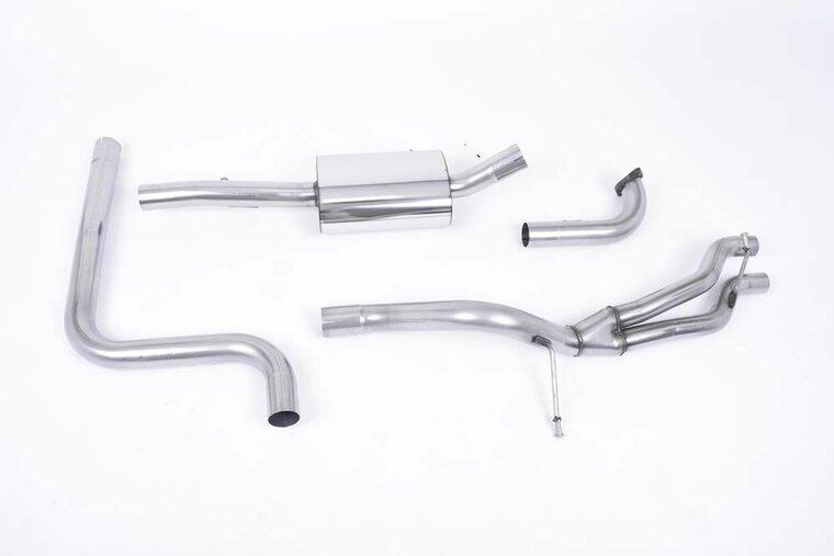 Milltek Cat-back Ford Fiesta Mk7/Mk7.5 1.0T EcoBoost (100/125/140pk)