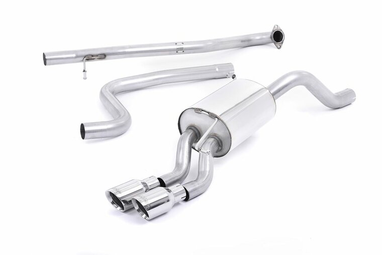 Milltek Cat-back Ford Fiesta Mk7/Mk7.5 1.0T EcoBoost (100/125/140pk)