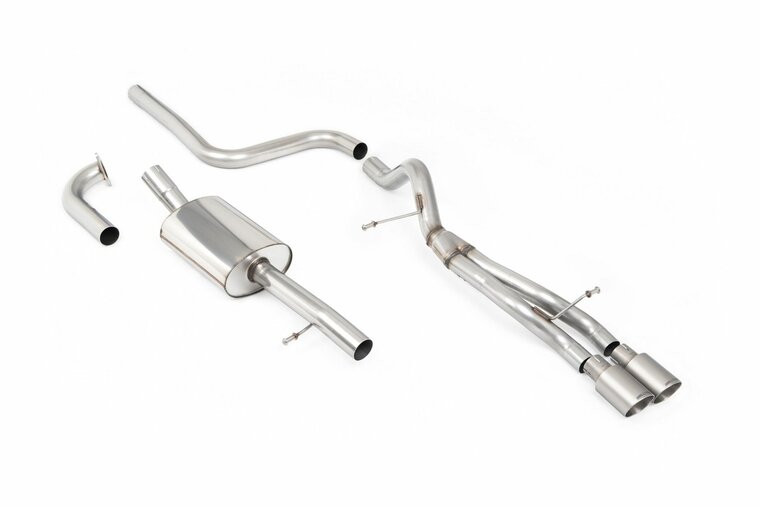 Milltek Cat-back Ford Fiesta Mk7/Mk7.5 1.0T EcoBoost (100/125/140pk)