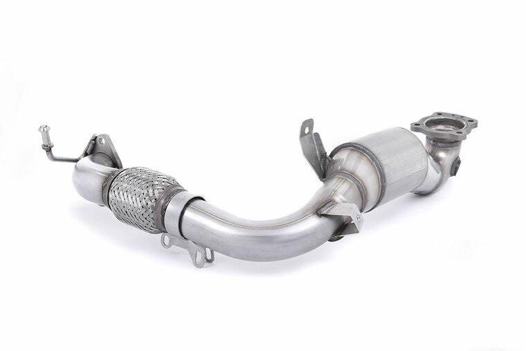 Milltek Large Bore Downpipe and Hi-Flow Sports Cat Ford Fiesta Mk7/Mk7.5 1.0T EcoBoost (100/125/140pk)