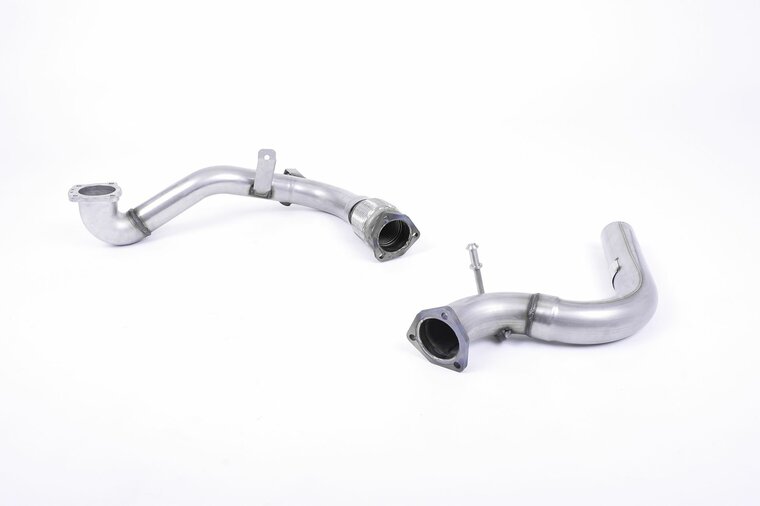Milltek Large-bore Downpipe and De-cat Ford Fiesta Mk8 1.0T EcoBoost ST-Line 3 &amp; 5 Deurs (Non-OPF/GPF Modellen)