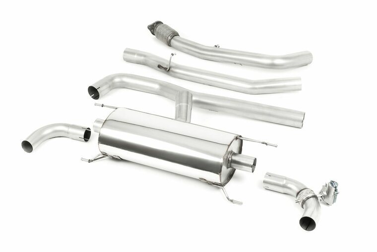 Milltek Cat-back Alfa Romeo Giulia 2.0T Veloce (Non Q4 Modellen & Non OPF/GPF Modellen)