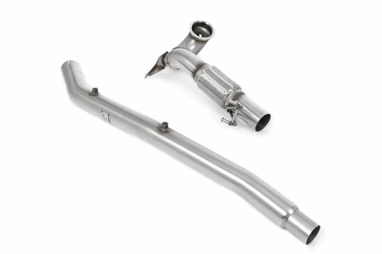 Milltek Large-bore Downpipe and De-cat Volkswagen Golf Mk8.5 R (333pk OPF/GPF modellen)