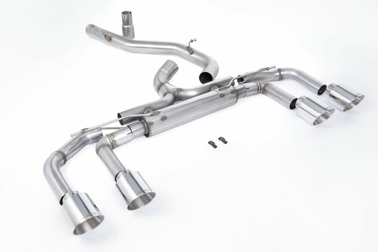 Milltek Particulate Filter-back Volkswagen Golf Mk8.5 R (333pk OPF/GPF modellen)