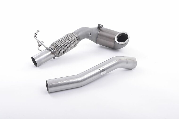 Milltek Large Bore Downpipe and Hi-Flow Sports Cat Seat Leon Cupra 280 &amp; 290 2.0 TSI (Non OPF/GPF Modellen)