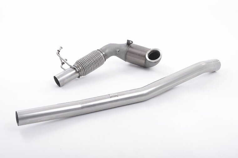 Milltek Cast Downpipe with Race Cat Seat Leon ST Cupra 300 (4x4) Estate / Station Wagon / Combi (Non-OPF/GPF)
