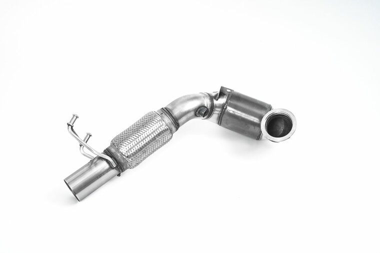 Milltek Large Bore Downpipe and Hi-Flow Sports Cat Seat Leon ST Cupra 300 (4x4) Estate / Station Wagon / Combi (Non-OPF/GPF)
