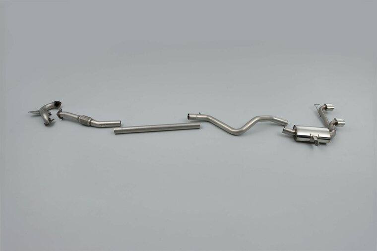 Milltek Turbo-back excluding Hi-Flow Sports Cat Renault / Alpine M&eacute;gane Renaultsport 225 2.0T