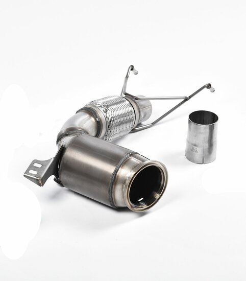 Milltek Large Bore Downpipe and Hi-Flow Sports Cat New Mini Mk3 (F56) Mini Cooper S 2.0 Turbo (UK En Europese Modellen &amp; Pre-LCI )