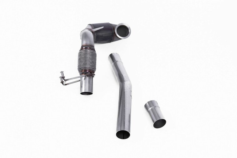Milltek Cast Downpipe with Race Cat Volkswagen Polo GTI 2.0 TSI (AW - 5 Deurs) - Non GPF/OPF Modellen
