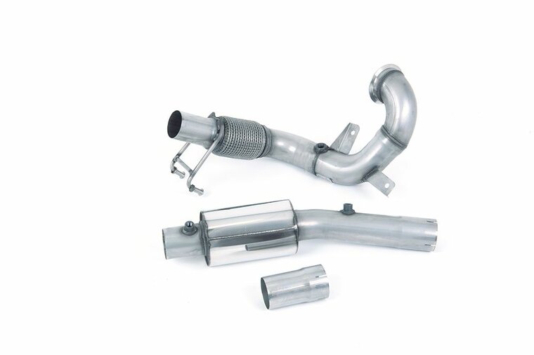 Milltek Large-bore Downpipe and De-cat Volkswagen Polo GTI 2.0 TSI (AW 5 Deurs PRE Facelift Modellen) - GPF/OPF Modellen