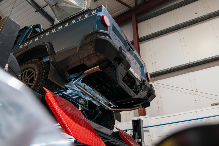 Milltek Particulate Filter-back INEOS Quartermaster 3.0 (B57) Diesel