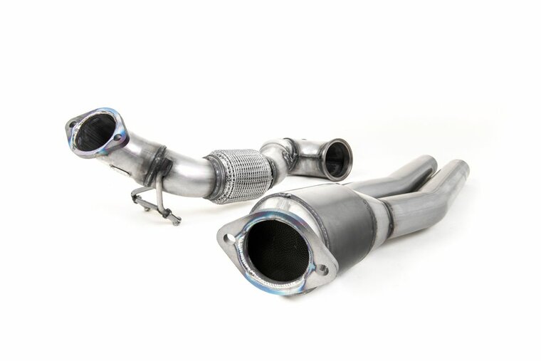 Milltek Large Bore Downpipe and Hi-Flow Sports Cat Audi RS3 Sedan 400pk (8V MQB) - Non-OPF/GPF Modellen