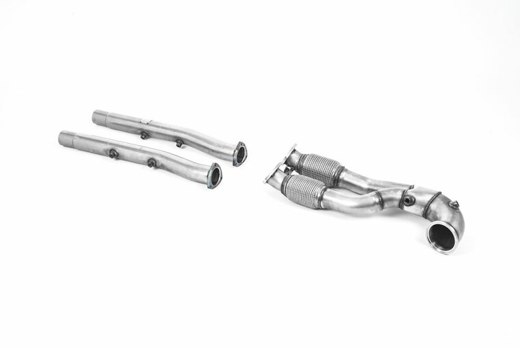 Milltek Large-bore Downpipe and De-cat Audi RS3 Sportback 400pk (8V MQB - Facelift ) - OPF/GPF Modellen
