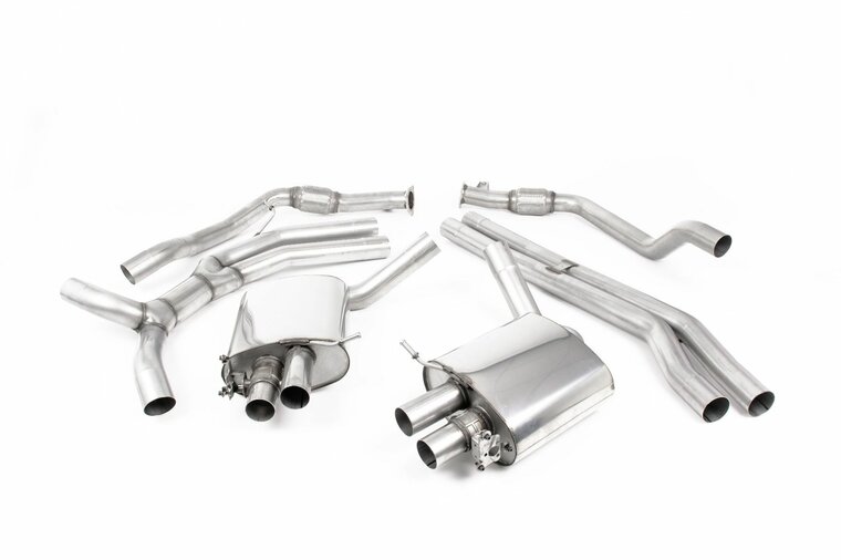 Milltek Cat-back Audi RS4 B9 2.9 V6 Turbo Avant (OPF/GPF Modellen)