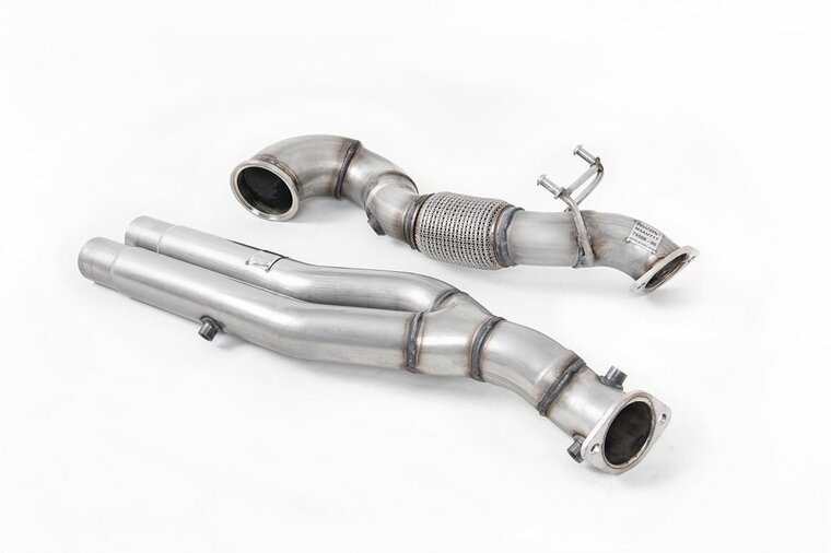 Milltek Large-bore Downpipe and De-cat Audi RSQ3 2.5T Sportback &amp; SUV (OPF/GPF Modellen)