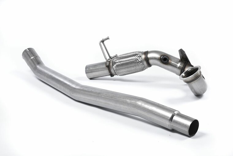 Milltek Large-bore Downpipe and De-cat Audi S3 2.0 TFSI quattro Sedan &amp; Cabrio 8V/8V.2 (Non-GPF modellen)