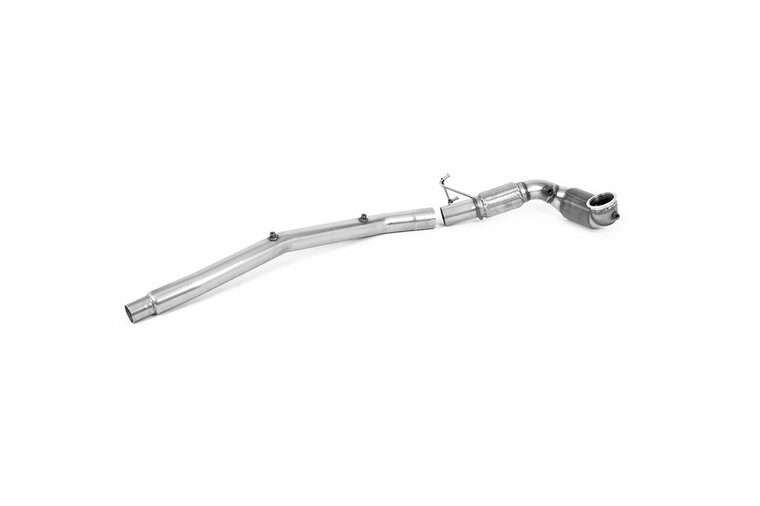 Milltek Large Bore Downpipe and Hi-Flow Sports Cat Audi S3 2.0TFSI Quattro Sportback 310pk 8Y (OPF/GPF Modellen)