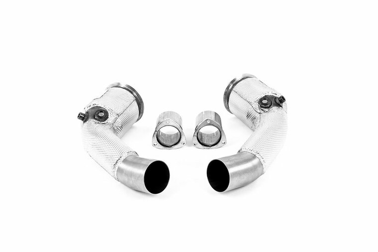 Milltek Large-bore Downpipe and Cat Bypass Pipes Audi S8 D5 4.0 TFSI V8 Sedan (OPF/GPF UK/Euro Modellen)