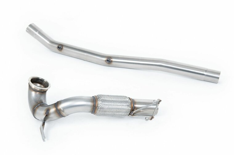 Milltek Large-bore Downpipe and De-cat Volkswagen T-Roc R 2.0TSI 300pk (MQB EVO Modellen Met OPF/GPF)