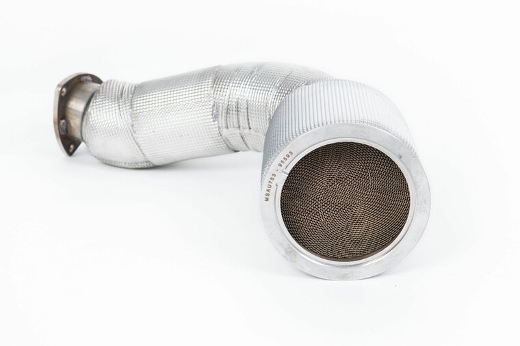 Milltek Large Bore Downpipe and Hi-Flow Sports Cats Lamborghini Urus 4.0 Twin Turbo V8 650pk