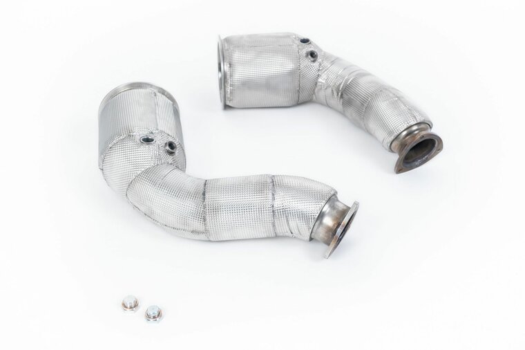 Milltek Large-bore Downpipe and De-cat Lamborghini Urus 4.0 Twin Turbo V8 650pk