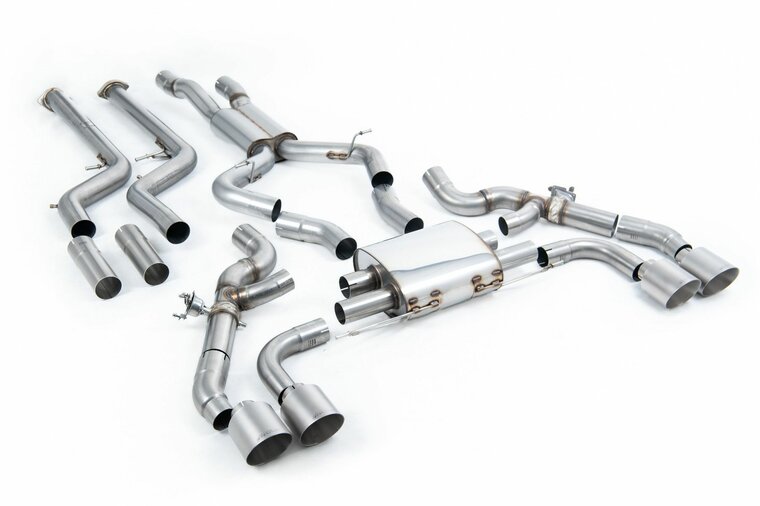 Milltek Downpipe-back BMW X4 X4M / X4M Comp (G02) 3.0 (Met OPF/GPF S58 Motor - LCI )