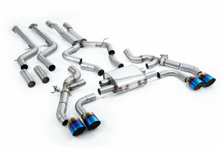 Milltek Downpipe-back BMW X4 X4M / X4M Comp (G02) 3.0 (Met OPF/GPF S58 Motor - LCI )