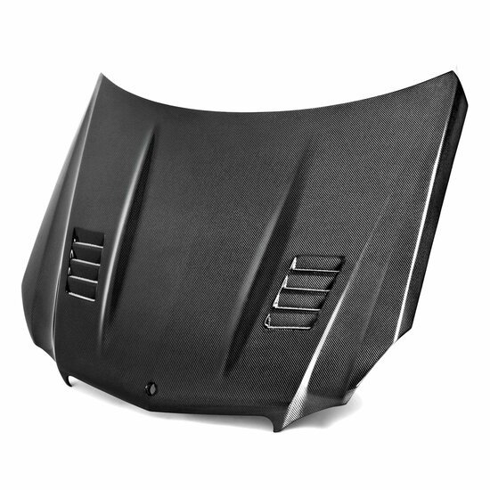 Motorkap van Carbon in CT-stijl voor de Mercedes-Benz E-klasse sedan/stationwagen uit 2010-2013