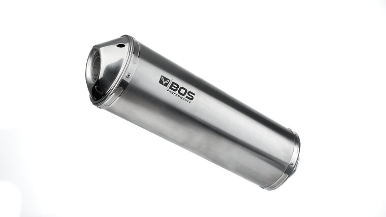 BOS RVS Gepolijst GP-2 Slip-on Kawasaki GTR 1400 Bj. 2007-2014