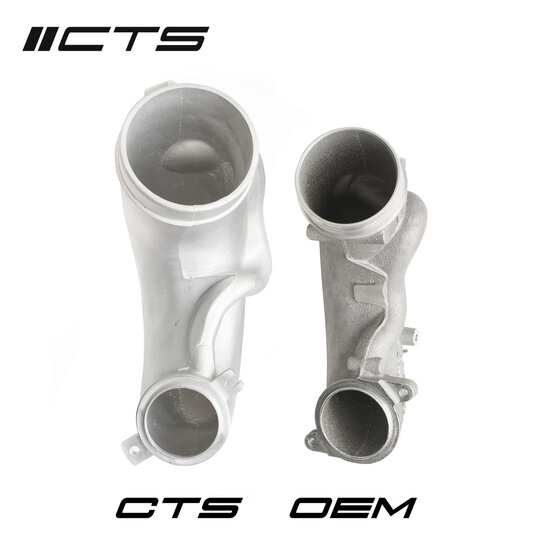 CTS Turbo High Flow Turbo Inlet Pipe - Audi RS3 8V + Audi TT