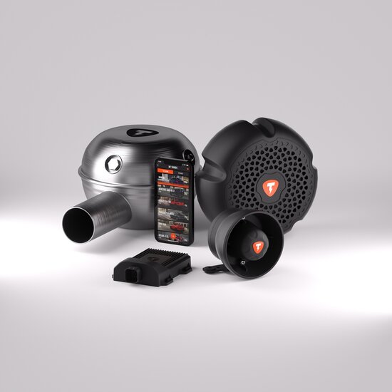 Thor PRO DUAL electronic exhaust system - 1 PRO loudspeaker + 1 Storm loudspeaker + 1 ECHO + 1 control unit