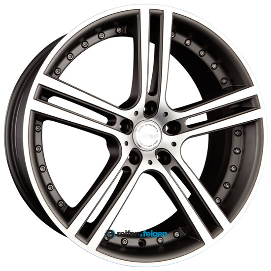 Team Dynamics Le Mans Matt Graphite 8.5 x 18-inch