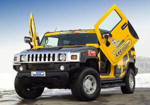 LSD Doors Lambo Style Doors system Hummer H2