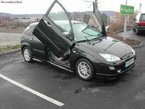 LSD Doors Lambo Style Doors system Ford Focus I